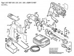 Bosch 0 601 927 580 Gsr 12 Vet Cordless Screw Driver 12 V / Eu Spare Parts